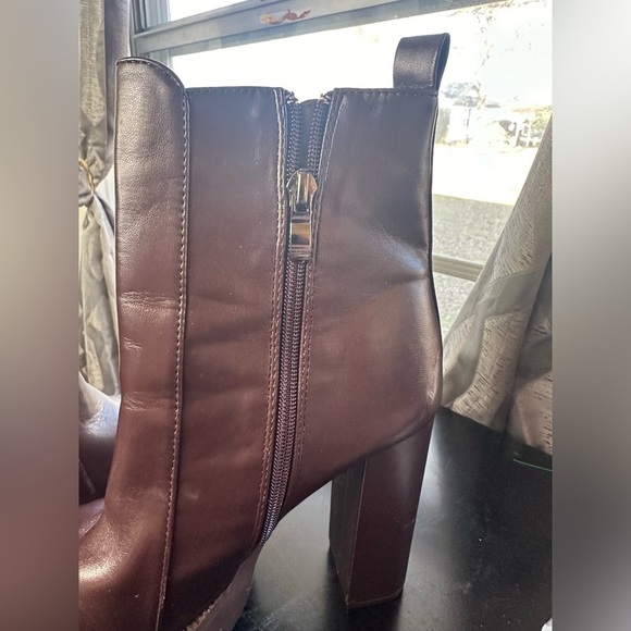 Lemonade Atlas Chucky Heel Side Zip Women’s Platforms Size 9 - Picture 6 of 12